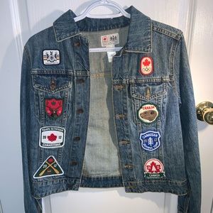 Limited edition Team Canada denim jacket